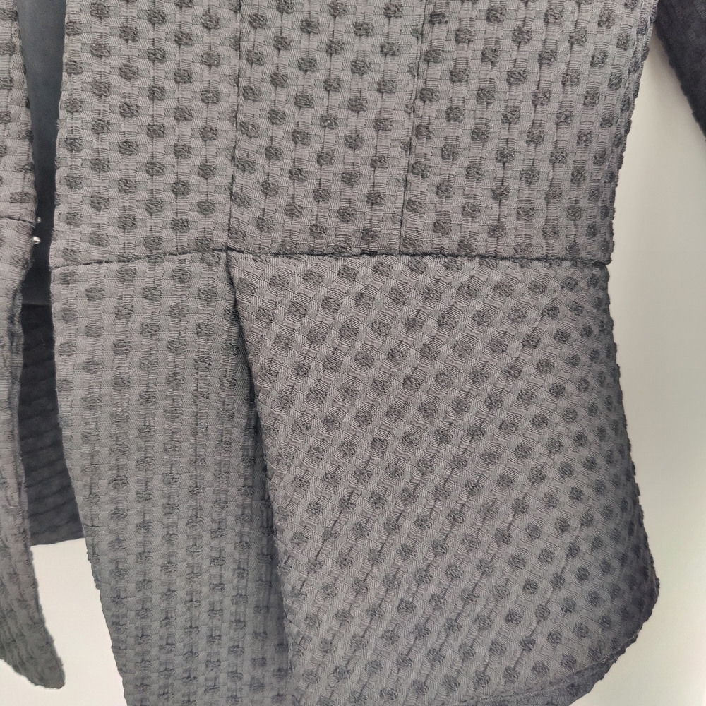 H&M Textured Black Blazer sizs XS long sleeve - Picture 5 of 6